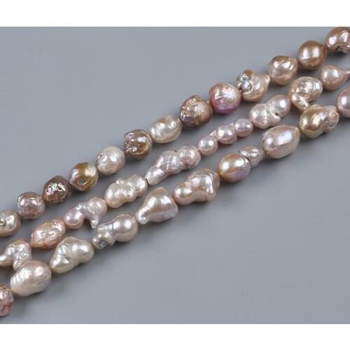 10-12mm A Grade Metallic Color Freshwater Baroque Edison Pearls For Bracelet