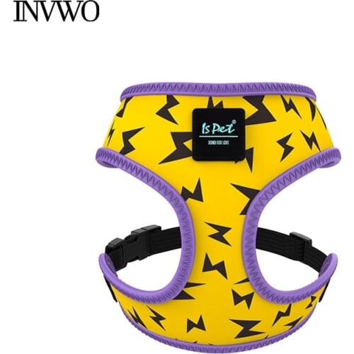 INVWO Pet Adjustment Harness Lightweight Series I-shape Chest Strap Easy to Use Suitable for Small Medium Breed