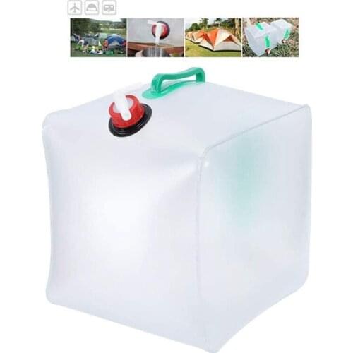 Collapsible Water Bucket Camping Bucket Collapsible Outdoor Activity Water Bag for Outdoor BBQ