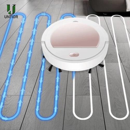 UNTIOR Multifunctional Robot Vacuum Cleaner Rechargeable Dry Wet Mop Sweeping Vacuum Cleaner Strong Suction Home Floor Clean
