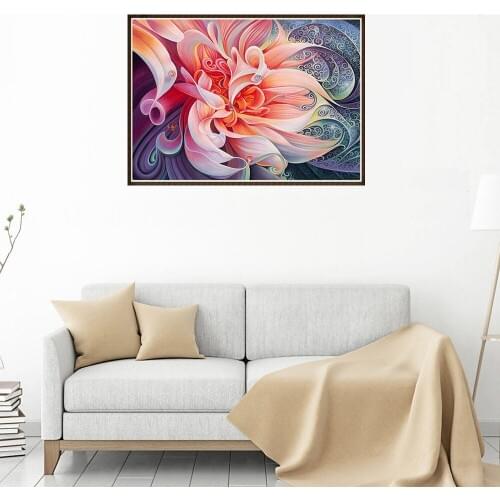 Diamond Embroidery Sale Flower Pictures Of Rhinestones Full Square Drill Diamond Mosaic Diamond Painting Flowers Beadwork