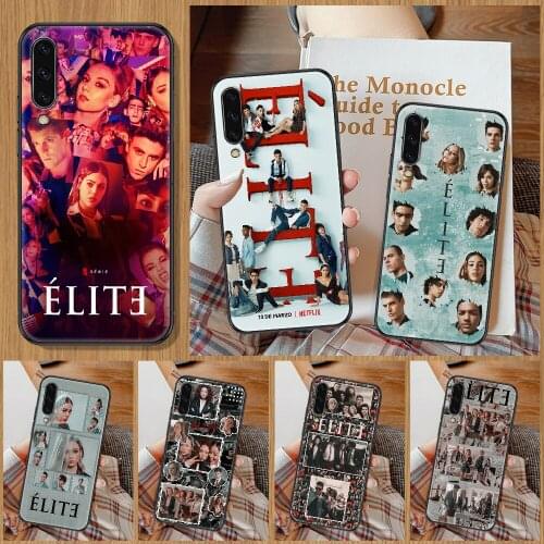 Spanish TV series Elite Phone Case For Samsung Galaxy A 10 12 20E 21S 30 32 40 50 51 52 70 71 72 5 6 7 2016 2018 black fashion