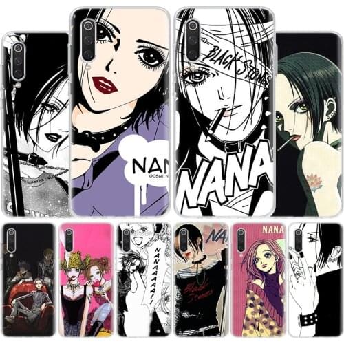 NaNa Osaki Anime Cover Phone Case For Xiaomi Note 10 Mi 11 9 8 CC9 5X 6X 9T 10T A3 Poco X3 NFC F1 Pro Lite + Coque A1 A2