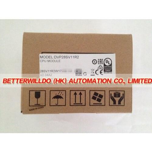 DVP28SV11R2 NEW IN BOX PLC 24VDC 16DI 12DO relay output Functional 1 Year Warranty