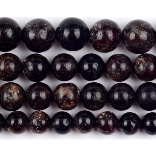 Wholesale Natural A+ Phlogopite Stone Beads Round Loose Spacer Beads For Jewelry Making 6/8/10mm DIY Bracelet Necklace