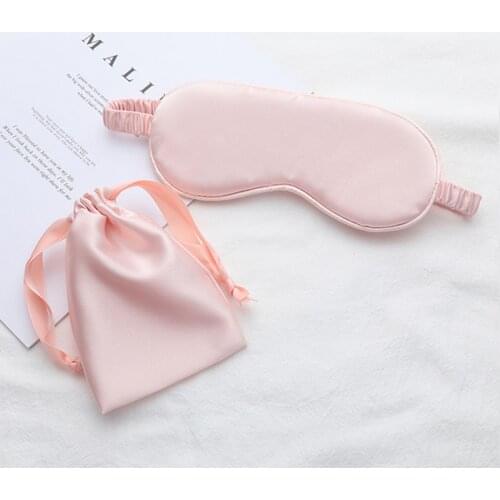 Sleep Silk Night Mask Eye Cover Adult Women Men Band Blackout Blindfold Travel Relaxation Eyeshade Smooth Eyes Bandage Eyepatch