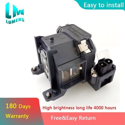 For ELPLP38 V13H010L38 Compatible Projector Lamp for Powerlite 1717 1705 1715c 1710 1717c EMP-1700 with housing high quality