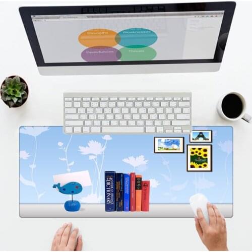 XGZ Large Size Home Office Desk Mouse Pad Rubber Non-slip Rectangular Games Gamer Keyboard Suitable for Office Group Purchase
