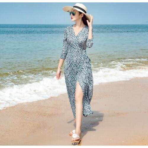 Женские пляжные сарафаны YIRANSHINI China At AliExpress