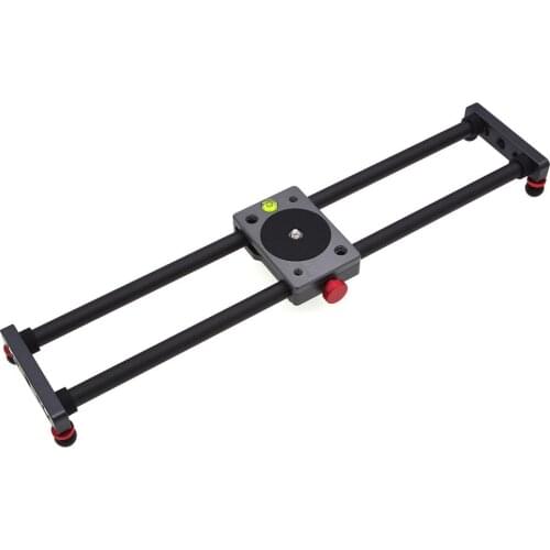 40cm Carbon Fiber Mini Slider Rail Bearing-type Desktop Video Stabilizer For DSLR Camera Track Slider Dolly Samrtphone Accessory