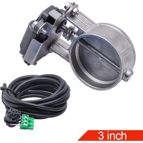 Free shipping Exhaust Control Valve Electric exhaust control valve Electric Valve Unit 2&2.5&2.36&3.0 inch