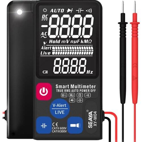 SEAYA Professional Digital Multimeter Tester DC AC Voltmeter Analogue DIY Meter Capacitance Diode NCV Ohm Hz Tester