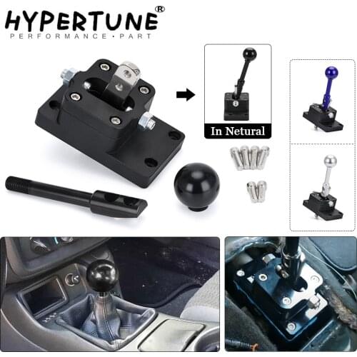 Hypertune - T56 6-Speed Short Throw Shifter w/BaseShift Knob Billet For 93-02 Camaro/Firebird F-Body LS1 HT-PDZ03
