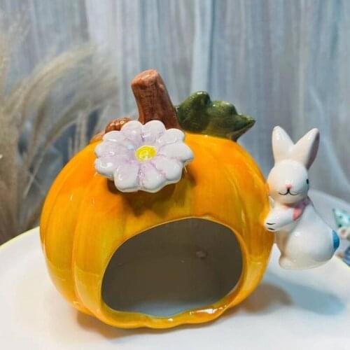 Hamster Tree House Ceramic Hamster Nest Hamster Summer Cooling Nest Golden Bear Chipmunk Small Animal Nest Hamster Accessories