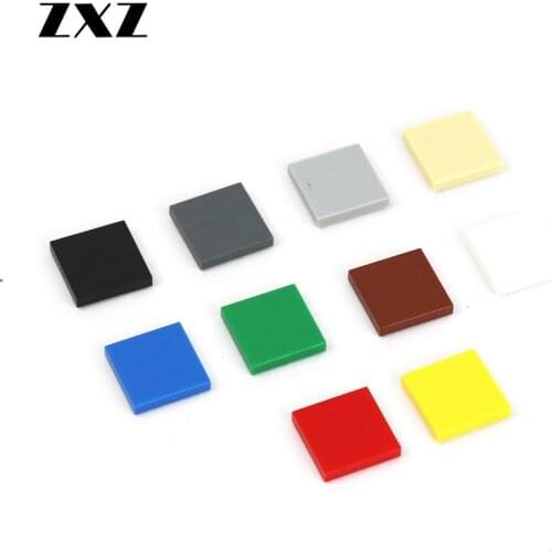 Flat Tile 2 x 2 Educational Toys For Children MOC Building Blocks City Parts 3068 500pcs