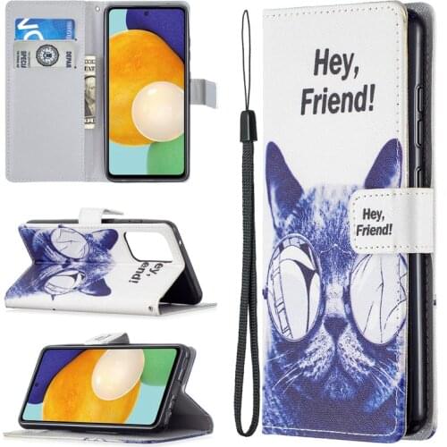 Leather Flip Case For Samsung Galaxy A32 A02 A02S A52 A72 A42 A12 S20 FE S21 Plus Ultra A21S M31 A31 A51 A71 A30 A50 A70 A30S