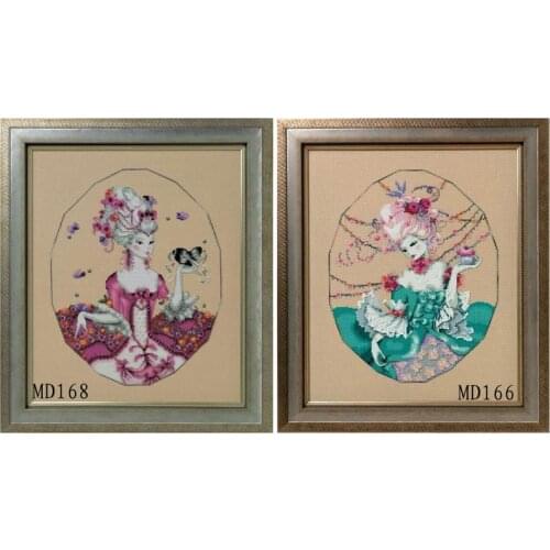 Top Manufacturer Embroidery Madams Cross Stitch Dream Pattern with 100% Cotton Flosses & Free Shipping for Home Decor & Gifts