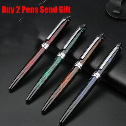Fashion Design Business Writing Ink Fountain Pen Office Executive Fast Writing Gift Pen 741 Buy 2 Pens Send Gift