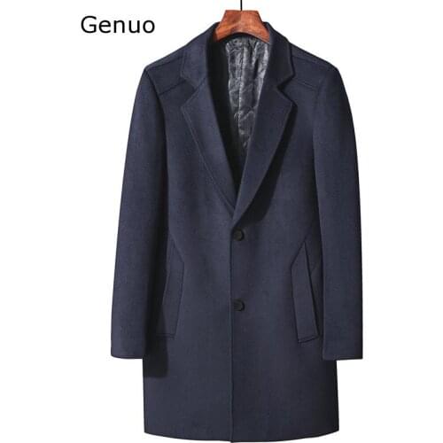 New 2020 Mens Wool Coat More Mens Suit Brought The Trench Coat Mens Wear To Keep Warm Superior Quality Hot