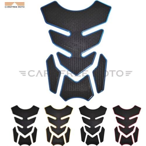 Motorcycle Fuel Oil Tank Pad Decal Protector Cover Sticker case For Honda Yamaha Kawasaki Suzuki Harley R1 R6 FZR250 XJR400 1200