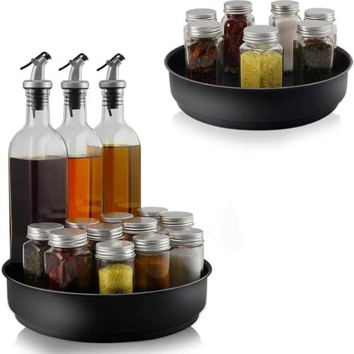 Lazy Susan Cabinet Organizer,Lazy Susan Turntable,Stainless Steel Turntable Organizer,Lazy Susan for Kitchen&Bathroom