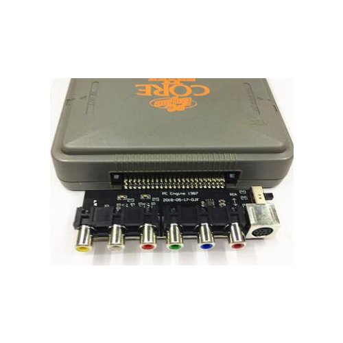 2021 New RGBS Card Video Booster RGBS Signal Output Audio Output for NEC PCE PC Engine Console For Grafx TV AC RGBS conveter