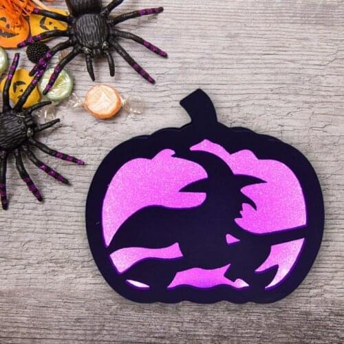 Hanging Colorful Pumpkin Lamp Wooden Haunted House Decor Pumpkin Light Horror Prop Thanksgiving Pumpkin Lantern For Party Bar