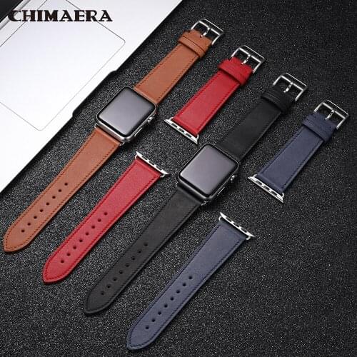 CHIMAERA Apple Watchbands Watch Strap Pin Buckle Adapter 38mm 42mm / 40mm 44mm for iWatch Series 4 Series 3 2