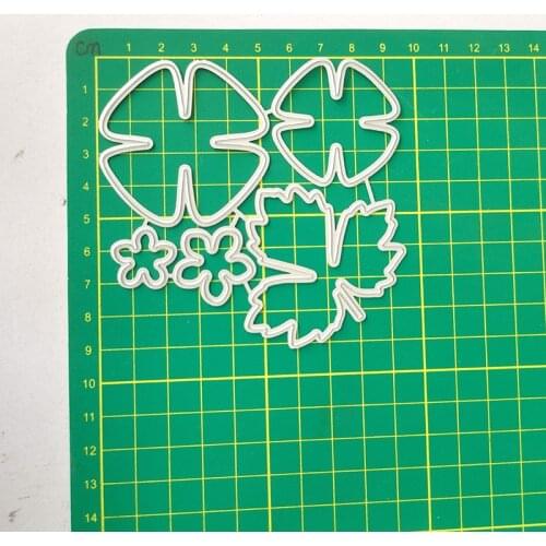 Reunion Flowers Metal Cutting Dies Embossing Stencil DIY Scrapbooking Photo Album Decor Paper Card Making Tool