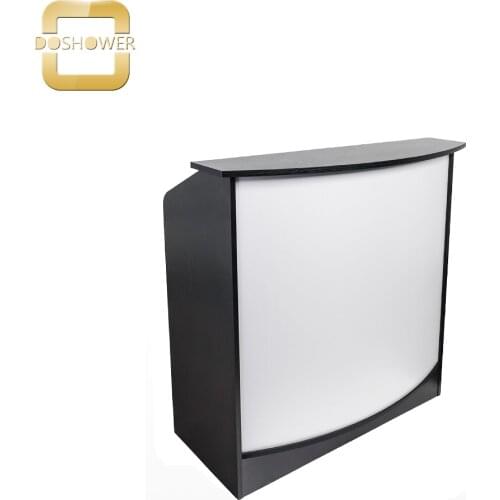 Doshower beauty salon counter design with used reception desk of salon reception desk