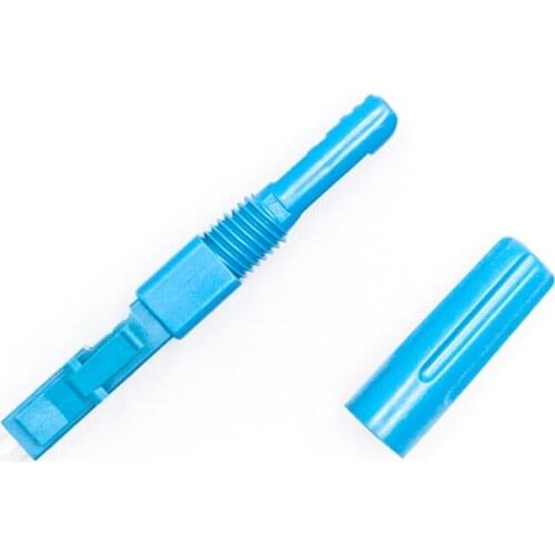 UNIKIT LC UPC 0.9mm SM fiber optic quick connector LC Embedded type FTTH Fiber Optic Fast Connector Adapter For Cold Splice