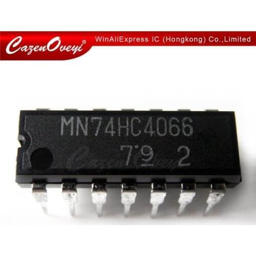 10pcs/lot SN74HC4066N DIP14 SN74HC4066 DIP 74HC4066N 74HC4066 new and original IC In Stock