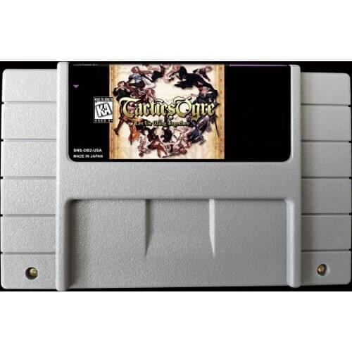 16Bit Games ** Tactics Ogre Let Us Cling Together ( USA version English translation!! )