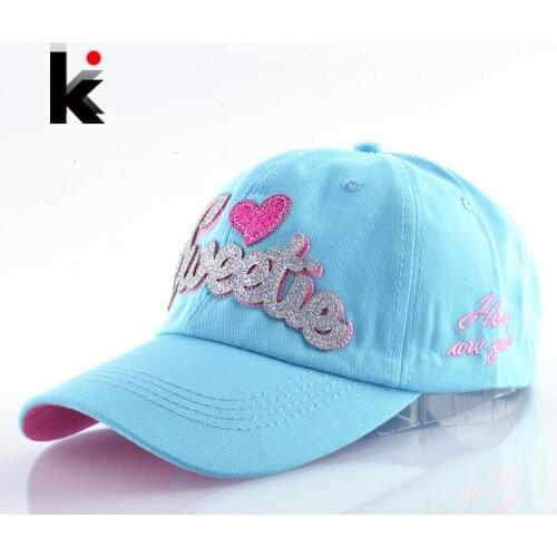 2018 Spring Casual Snapback Cotton Baseball Cap Women Hat Sweeti Letters Hats For Women Bone Feminino Gorra Casquette