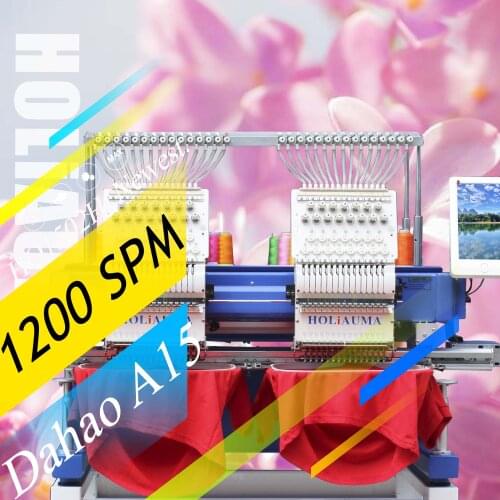 3 Years Quality Warranty!!!Cheap Cost T Ajima 2 Head Monogramming Computerized Embroidery Machine Prices from China Servo Motor