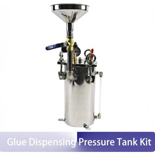 3L stainless steel liquid glue spray system pressure tank storage
