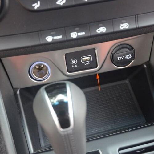 Free Shipping Interior Cigarette Lighter Panel Moulding Cover Trims For Hyundai Tucson 2015 2016