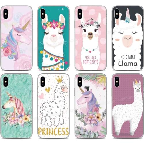 Llama Unicorn Phone Case For Asus Zenfone 7 Pro ZS671KS ZS670KS 6 5 5Z 4 Rog Phone 2 3 Max Pro M1 Plus M2 Shot Lite L1 Cover