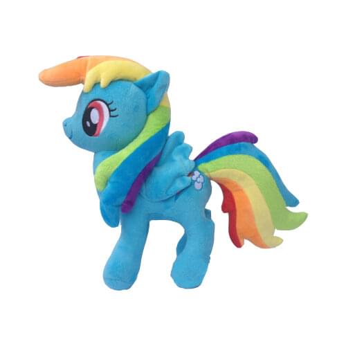 Big Eyes Unicorn Rainbow Horse Plush Doll Stuffed Animals Kids Toys 12" 30 CM