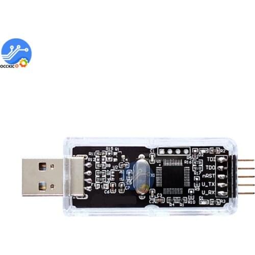 CMSIS DAP/DAPLink Emulator STM32 Debug Probe ARM Cortex-M MCU JTAG/SWD/CDC Serial Port/Drag and Drop Program Keil/MDK OpenOCD