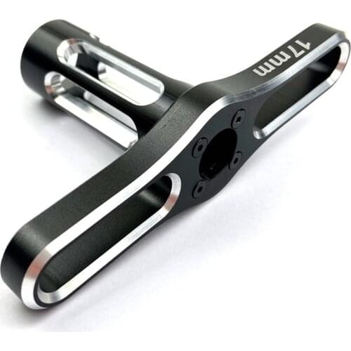 HOT Sale XZH Wheel HEX Nuts Sleeve Wrench 17mm Metal Tools RC Car 1/8 Black