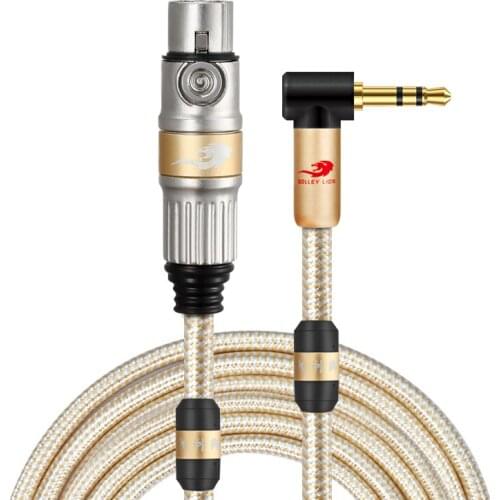 HiFi Condenser Microphone Cable Mini Jack 3.5mm Male to XLR 3 Pin Female Audio Cable for PC Mobile Mixer Cable 1M 2M 3M 5M 8M
