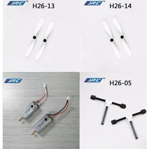 JJRC H26 H26C H26D H26W RC Quadcopter Spare Parts motor Landing gear propeller 8pcs free shipping