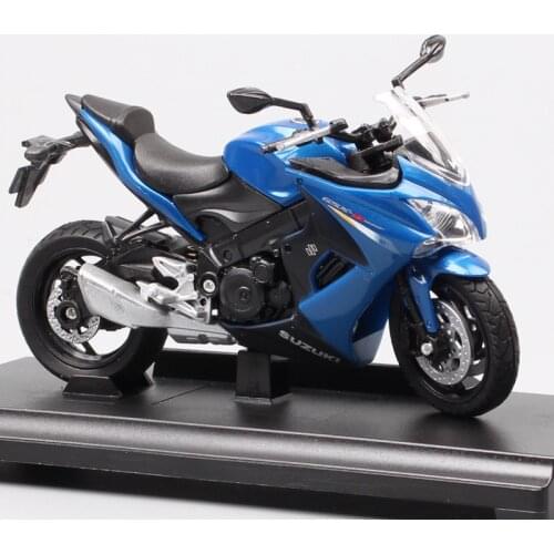 1:18 scale Mini Welly 2017 Suzuki GSX-S1000F motorcycle model Diecasts & Toy Vehicles moto bike of collection souvenir children