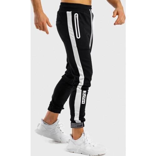 2020 NEW Jogging Pants Men Running Sport Pants Fitness Trousers Sweatpants Bodybuilding Joggers Cotton Sportswear
