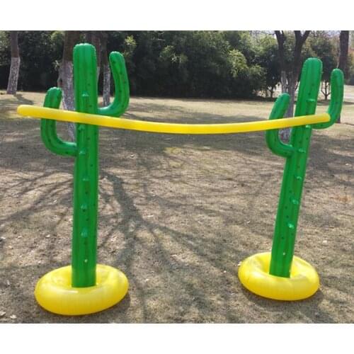 Outdoor inflatable toy Inflatable Slippery Set Crossbar Beach High Jump Toy Inflatable Sense Training Kindergarten Toy Outdoor