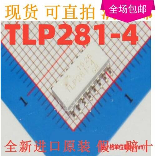 New 10pcs/lot TLP281-4(GB-TP,J,F) TLP281-4GB TLP281 SOP-16