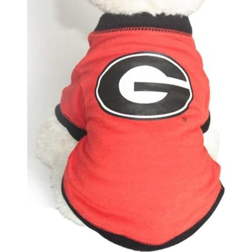 New Pet Dog Coat Sweatshirt Pure Cotton Printed Short-sleeved Soft Spring Autumn Breathable Dog Clothes Jacket Puppy Apparel