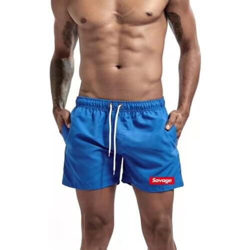 New mens beach shorts swimming surfboard swimsuit running shorts