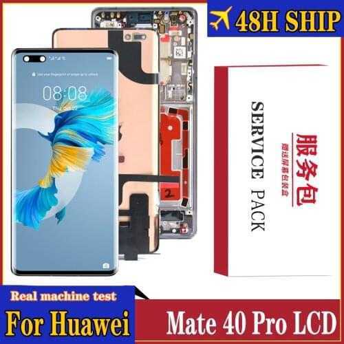 Original OLED Screen for Huawei Mate 40 Pro LCD Display Digitizer Assembly Touch Display Apply to Huawei Mate 40Pro Display